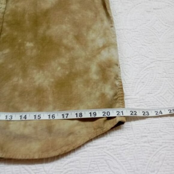 RVCA Mens Regular Fit Tie-Dye Short Sleeve Shirt Size M Cotton - Picture 9 of 10